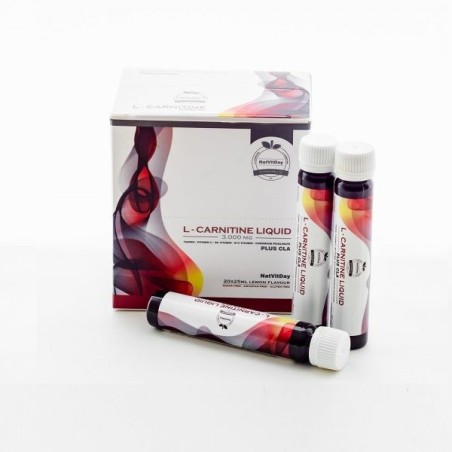 NatVitDay L-Carnitine Plus CLA 3000 Mg 20 Ampül