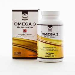 NatVitDay Omega 3 EPA 360 DHA 240 200 Softgel