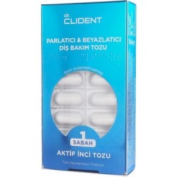 Dr. Clident Parlatıcı & Beyazlatıcı Diş Bakım Tozu 28 Adet
