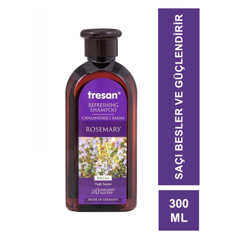 Tresan Biberiye Canlandırıcı Bakım Şampuanı 300 ml