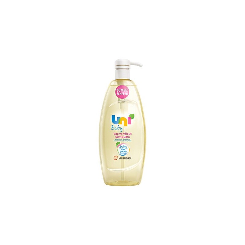 Uni Baby Saç ve Vücut Şampuanı 900 ml