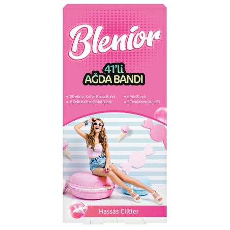 Blenior Ağda Vucut Bandı Hassas 41Li