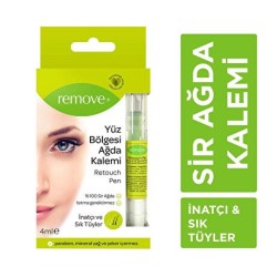 Remove Yüz Bölgesi Sir Ağda Kalemi İnatçı ve Sık Tüyler