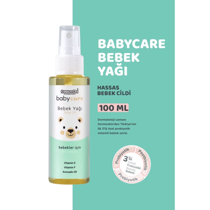 Dermoskin Babycare Bebek Yağı 100 ml