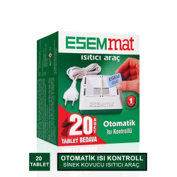 Esemmat Sinek Kovucu Isıtıcı Araç 20 Tablet (S.K.T 08-2024)