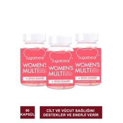 Sugar Bear Women's Multi Vitamins 3 Aylık Set