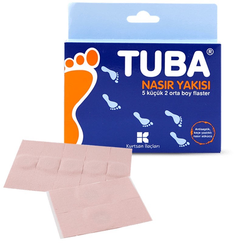 Tuba Nasır Yakısı 5 Küçük 2 Orta Boy Flaster