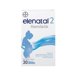 Elenatal 2 Hamilelik Multivitamin, Mineral ve Omega 3 Kapsül 30 luk