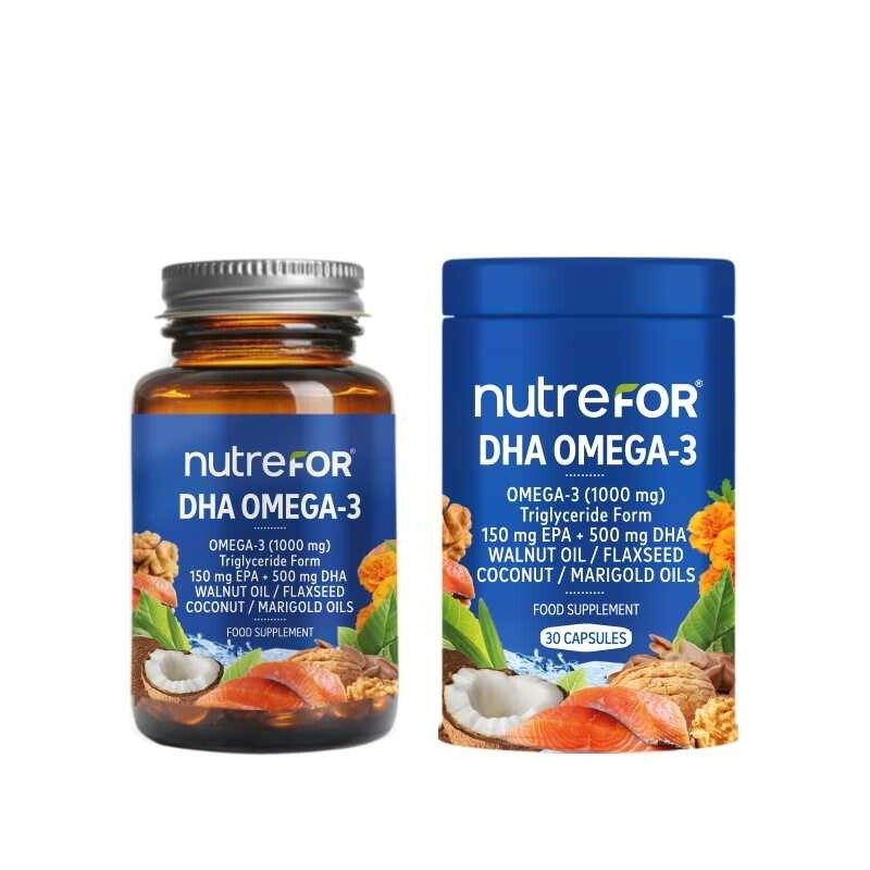 Nutrefor DHA Omega-3 30 Kapsül