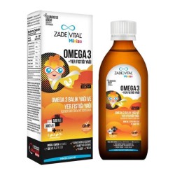 Zade Vital Miniza Omega 3 + Yer Fıstığı Yağı 150 ml