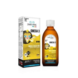 Zade Vital Miniza Omega 3 Balık Yağı Limon Aromalı 150 ml