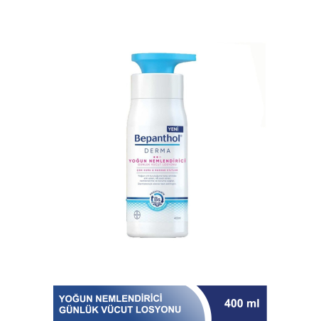 Bepanthol Derma Nem Yoğun Nemlendirici Günlük Vücut Losyonu 400ml (S.K.T 03-2023)