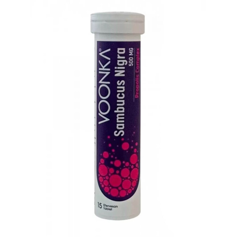 Voonka Sambucus Nigra Propolis Complex 15 Efervesan Tablet