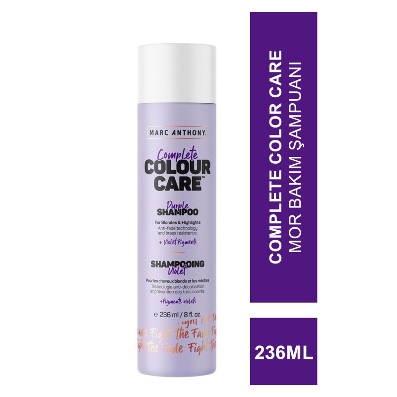 Marc Anthony Complete Color Care Purple Shampoo ( Mor Bakım Şampuanı ) 236 ml