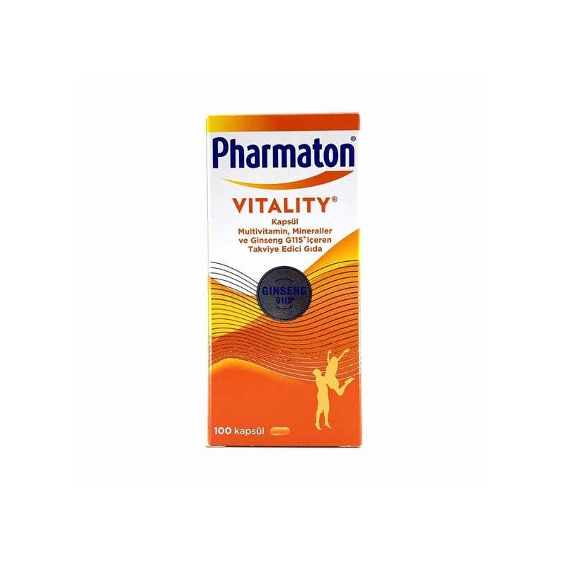 Pharmaton Vitality Multivitamin 100 Kapsül
