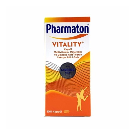 Pharmaton Vitality Multivitamin 100 Kapsül
