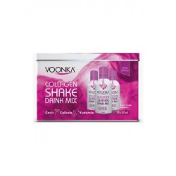Voonka Beauty Collagen Shake Drink Mix Beyaz Üzüm Aromalı 15x50 ml