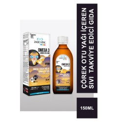 Zade Vital Miniza Omega 3 + Çörek Otu Yağı 150 ml