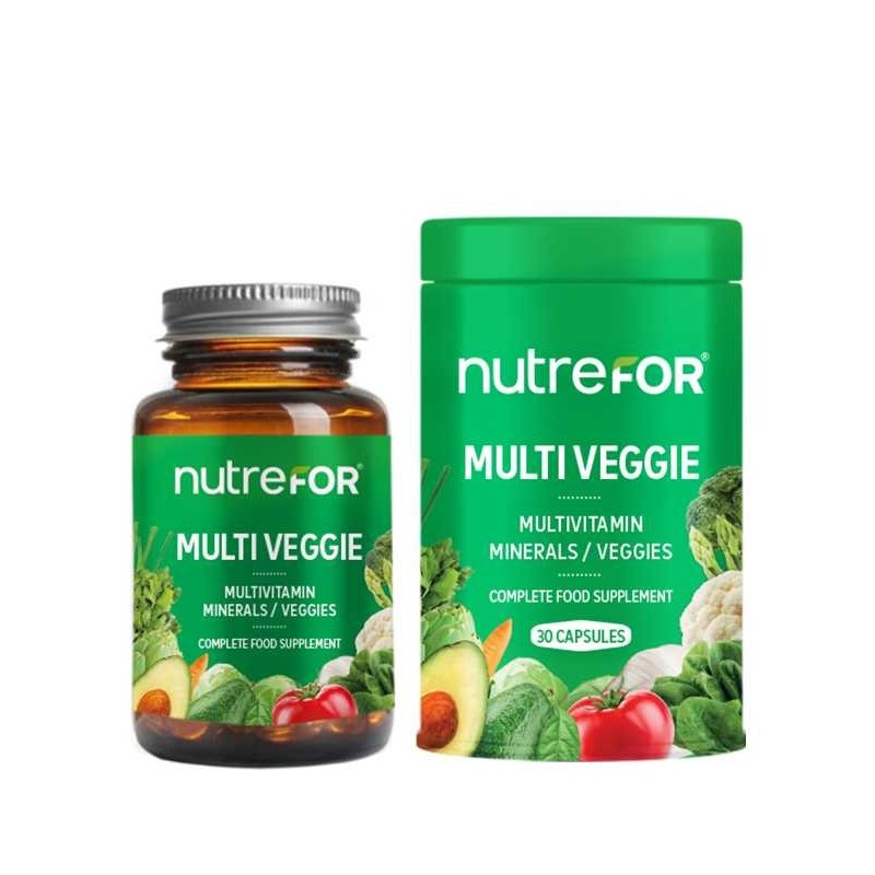 Nutrefor Multi Veggie 30 Kapsül