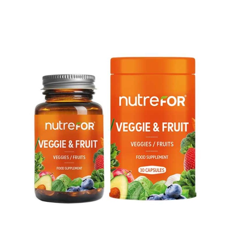 Nutrefor Veggie & Fruit 30 Kapsül Nutrefor Veggie & Fruit 30 Kapsül