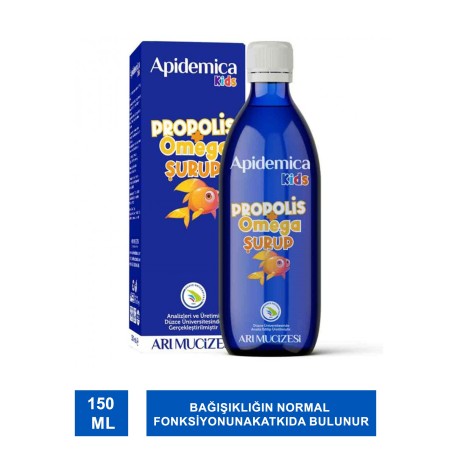 Apidemica Kids Propolis + Omega Şurup 150 ml
