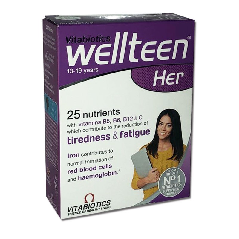 Outlet - Vitabiotics Wellteen Her 30 Tablet Outlet - Vitabiotics Wellteen Her 30 Tablet