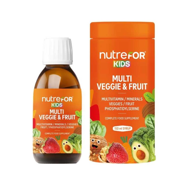 Nutrefor Kids Multi Veggie & Fruit Şurup 150 ml