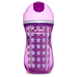 Chicco Isı Yalıtımlı Pipetli Spor Bardak KIZ - 14m+