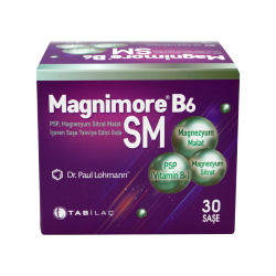Magnimore B6 SM Takviye Edici Gıda 30 Şase