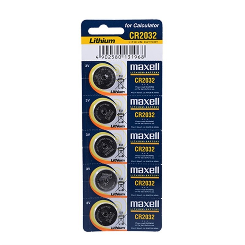 Maxell CR2032 Lithium Hafıza Pili 5 Adet