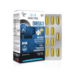 Zade Vital Premium Omega 3 Balık Yağı 45 Kapsül