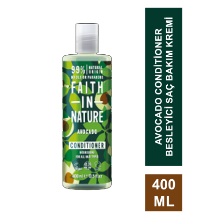 Faith In Nature Avocado Conditioner Besleyici Saç Bakım Kremi 400 ml