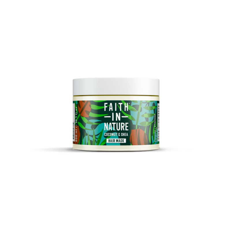 Faith In Nature Coconut & Shea Hair Mask ( Nemlendirici & Besleyici Saç Bakım Maskesi ) 300 ml