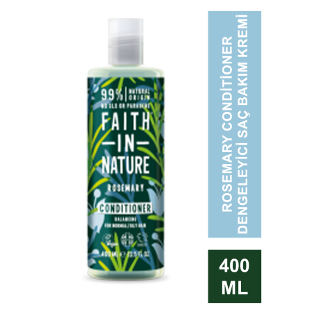 Faith In Nature Rosemary Conditioner ( Dengeleyici Saç Bakım Kremi ) 400 ml