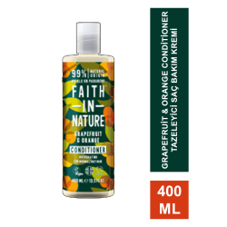 Faith In Nature Grapefruit & Orange Conditioner Tazeleyici Saç Bakım Kremi  400 ml