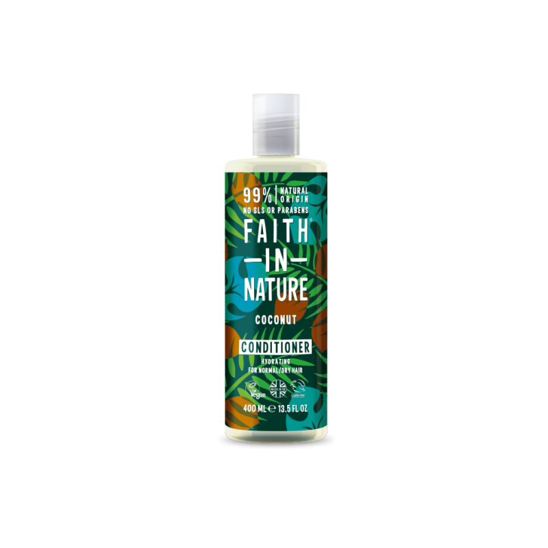 Faith In Nature Coconut Conditioner ( Nemlendirici Saç Bakım Kremi ) 400 ml Faith In Nature Coconut Conditioner ( Nemlendirici Saç Bakım Kremi ) 400 ml