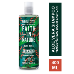 Faith In Nature Aloe Vera Shampoo Yenileyici Saç Bakım Şampuanı 400 ml