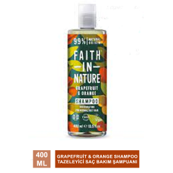 Faith In Nature Grapefruit & Orange Shampoo Tazeleyici Saç Bakım Şampuanı 400 ml