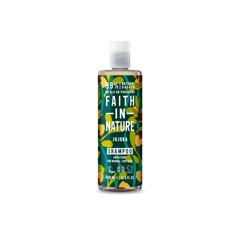 Faith In Nature Jojoba Shampoo ( Pürüzsüzleştirici Saç Bakım Şampuanı ) 400 ml