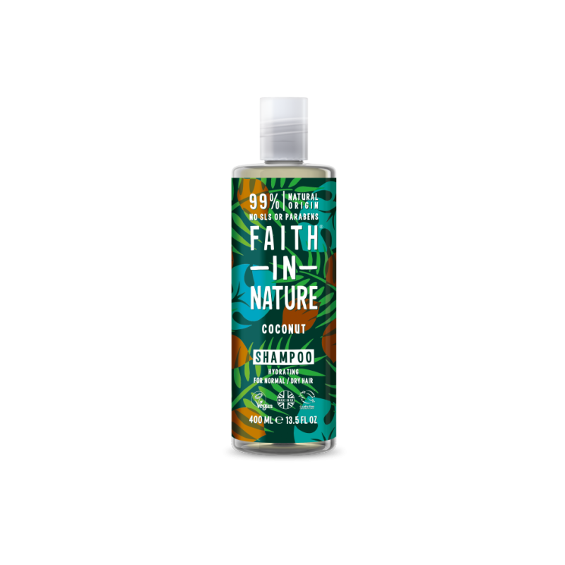 Faith In Nature Coconut Shampoo ( Nemlendirici Saç Bakım Şampuanı ) 400 ml