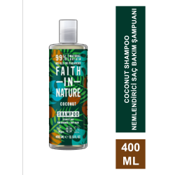 Faith In Nature Coconut Shampoo Nemlendirici Saç Bakım Şampuanı 400 ml