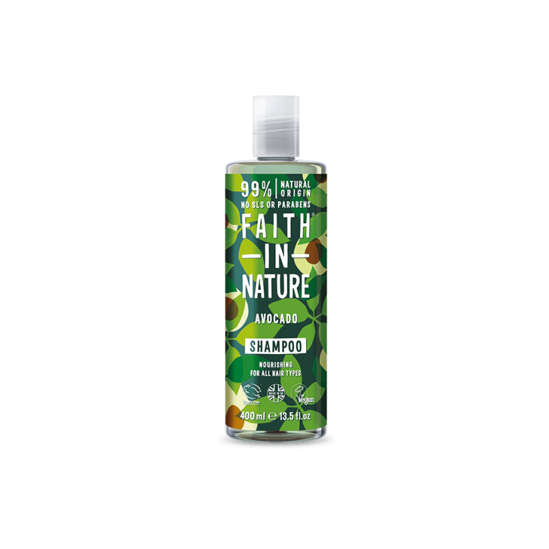Faith In Nature Avocado Shampoo ( Besleyici Saç Bakım Şampuanı ) 400 ml