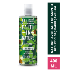 Faith In Nature Avocado Shampoo ( Besleyici Saç Bakım Şampuanı ) 400 ml