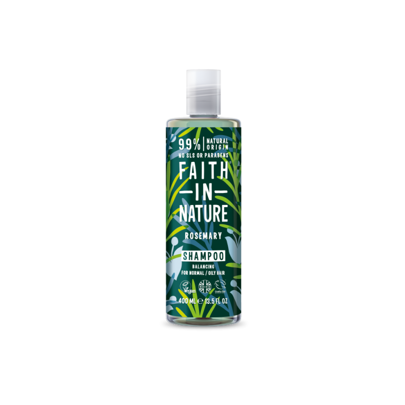 Faith In Nature Rosemary Shampoo ( Dengeleyici Saç Bakım Şampuanı ) 400 ml