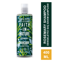 Faith In Nature Rosemary Shampoo Dengeleyici Saç Bakım Şampuanı 400 ml