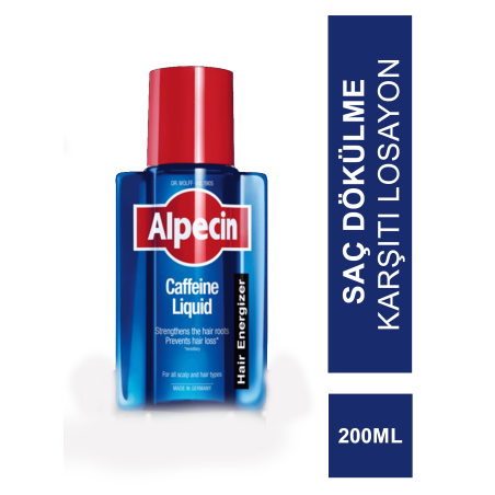 Alpecin Caffeine Liquid Kafein İçeren Dökülme Karşıtı Saç Losyonu 200 ml