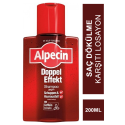 Alpecin Double Effect Shampoo Dökülme ve Kepek Karşıtı Şampuan 200 ml