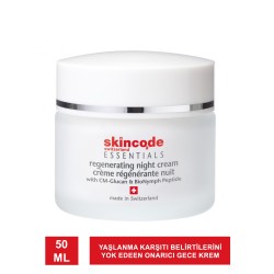 Skincode Regenerating Night Cream ( Onarıcı Gece Kremi ) 50 ml