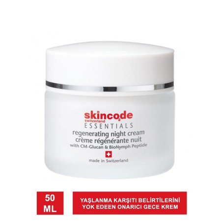 Skincode Regenerating Night Cream ( Onarıcı Gece Kremi ) 50 ml