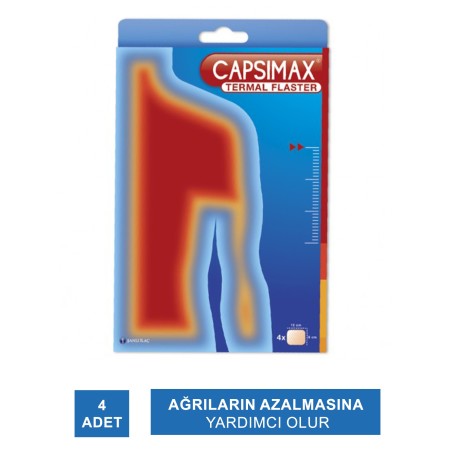 Şanlı Capsimax Termal Flaster 4 Adet